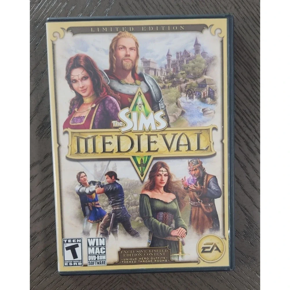 The Sims  Medieval PC Game Disc Limited Edition